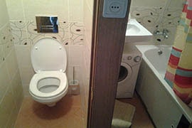 Стандартный ремонт ванной и туалета
